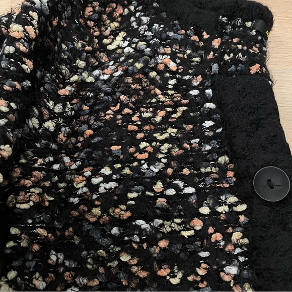 RADZOLI Multicolor Textured Open Front Cardigan - Picture 3 of 8